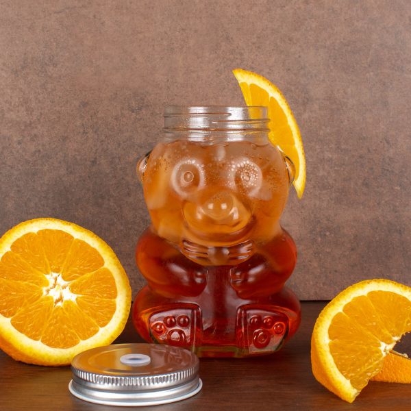 BarConic® Teddy Bear Mason Jar w Lid Hot on Sale - Image 2
