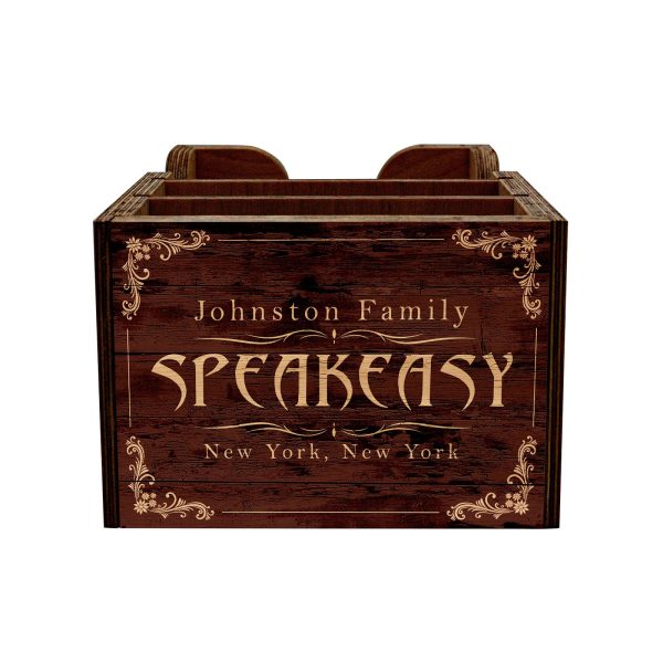 Customizable Bar Top Napkin Caddy - Speakeasy on Sale - Image 5