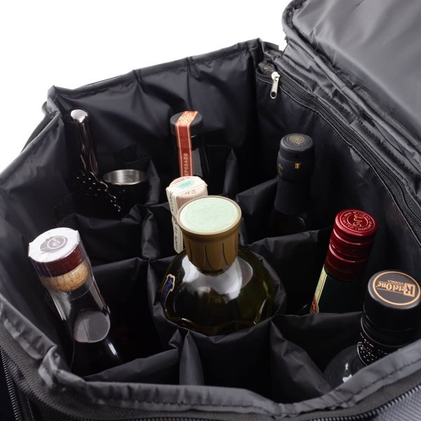Alcohol Trolley Travel Bag - 12 Bottle Online - Image 5