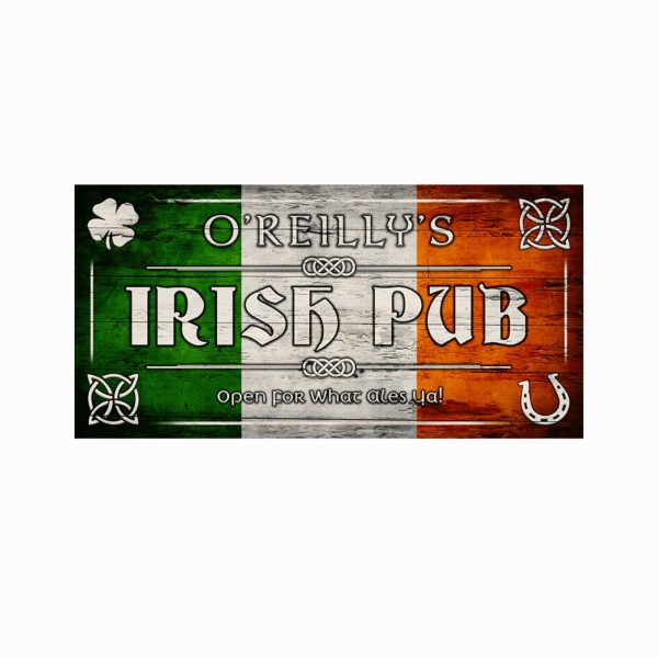 MURPHY WALBAR™ - CUSTOMIZABLE IRISH PUB DESIGN For Discount