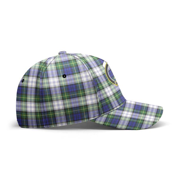 Gordon Dress Modern Tartan Crest Classic Cap Online - Image 4