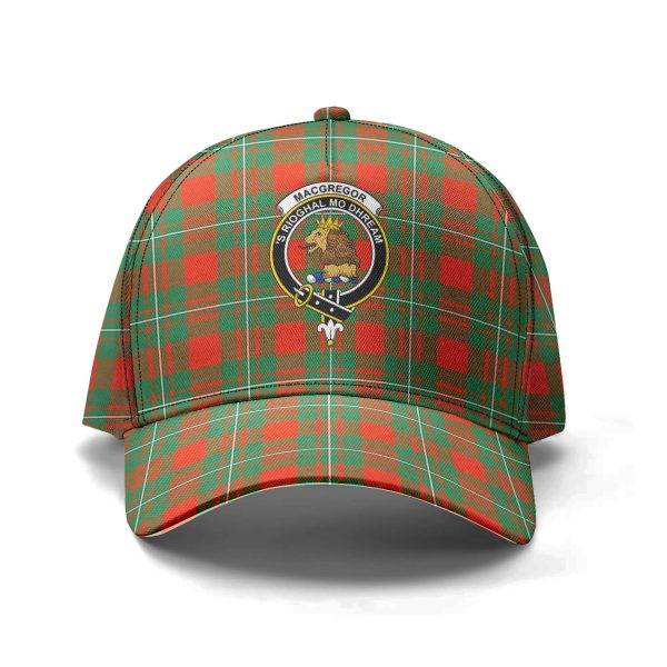MacGregor Ancient Tartan Crest Classic Cap For Cheap