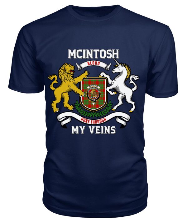 McGregor Modern Tartan Crest 2D T-shirt - Blood Runs Through My Veins Style Fashion - Image 5