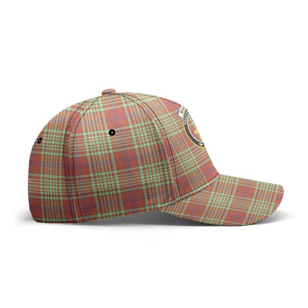 MacGillivray Hunting Ancient Tartan Crest Classic Cap Hot on Sale - Image 4