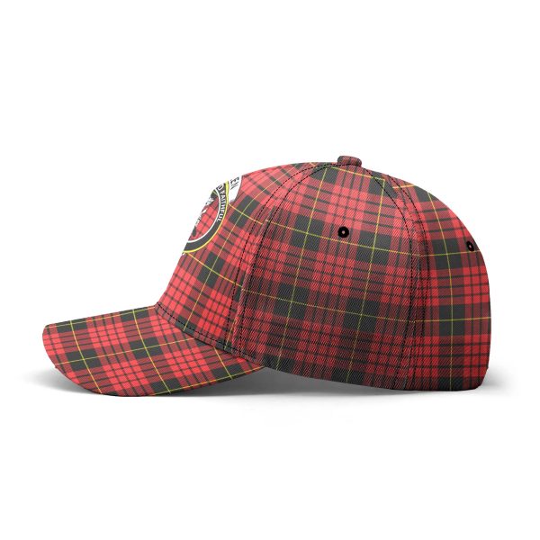 MacQueen Modern Tartan Crest Classic Cap Online now - Image 3