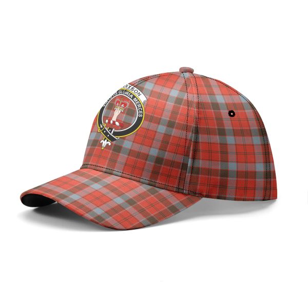 Robertson Weathered Tartan Crest Classic Cap For Sale - Image 2