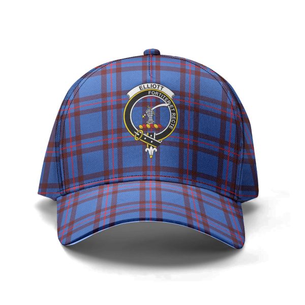 Elliott Modern Tartan Crest Classic Cap For Sale