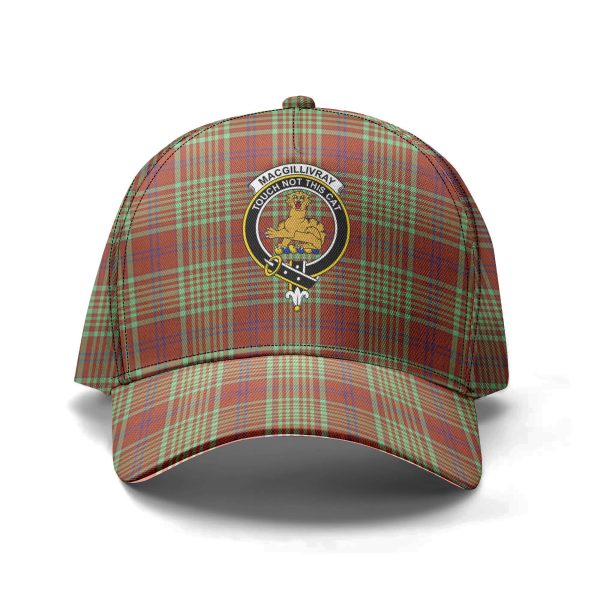 MacGillivray Hunting Ancient Tartan Crest Classic Cap Hot on Sale
