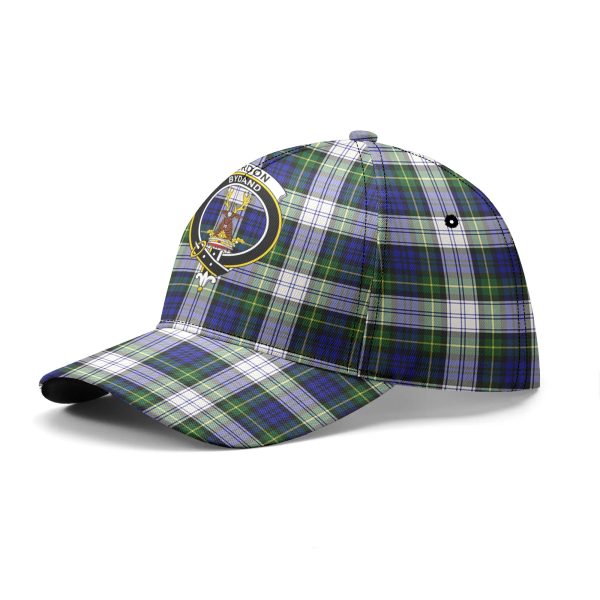 Gordon Dress Modern Tartan Crest Classic Cap Online - Image 2