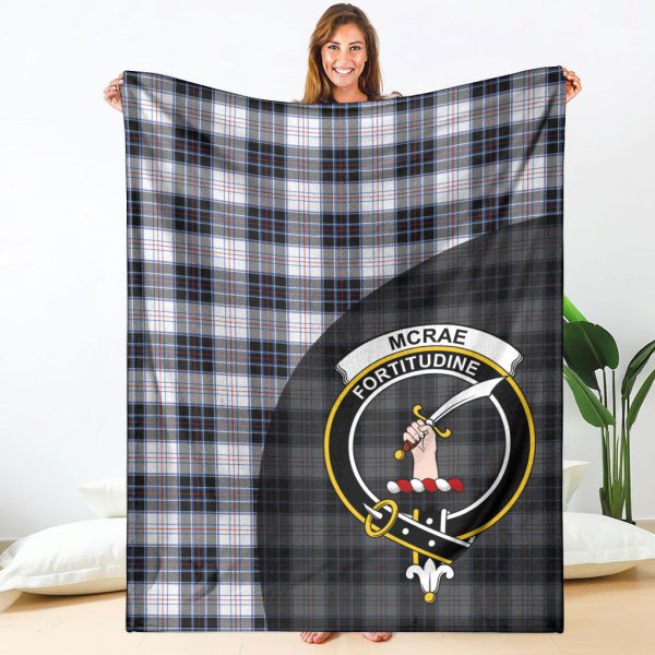 McRae Dress Modern Tartan Crest Blanket Wave Style Hot on Sale - Image 4