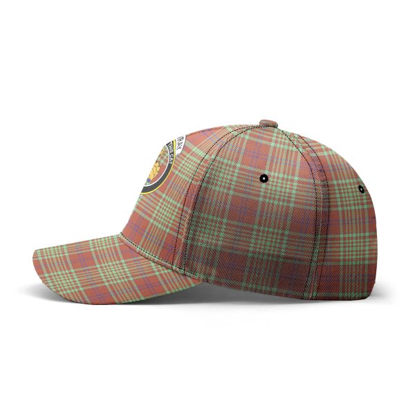 MacGillivray Hunting Ancient Tartan Crest Classic Cap Hot on Sale - Image 3