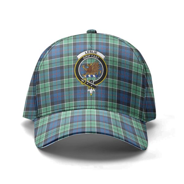 Leslie Hunting Ancient Tartan Crest Classic Cap on Sale