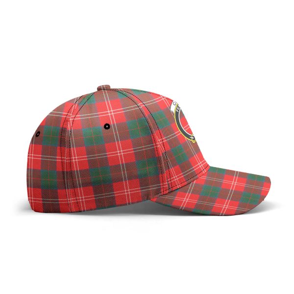 Chisholm Modern Tartan Crest Classic Cap Cheap - Image 4